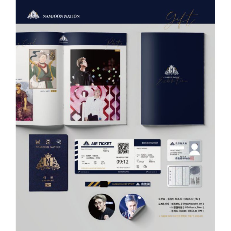 NAMJOON NATION FULLSET PELUNASAN BOKED