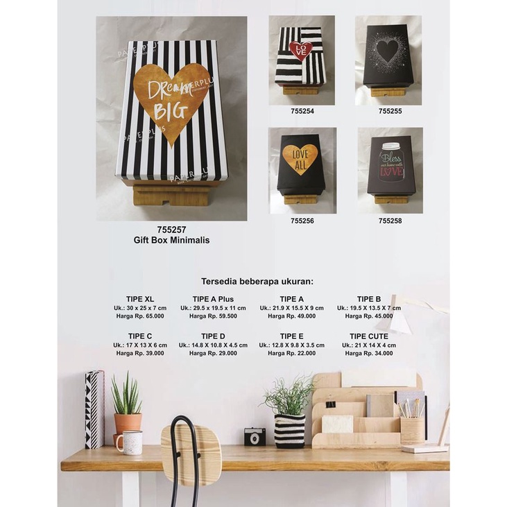 

Kotak kado/Kotak Hadiah/Gift Box Minimalis A Plus_Dream Big