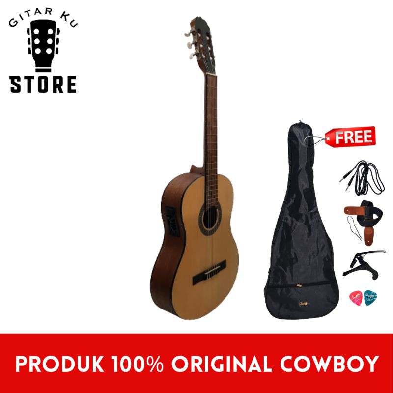 Gitar Klasik Nylon Elektrik Cowboy CG-100NA CG 100NA Original