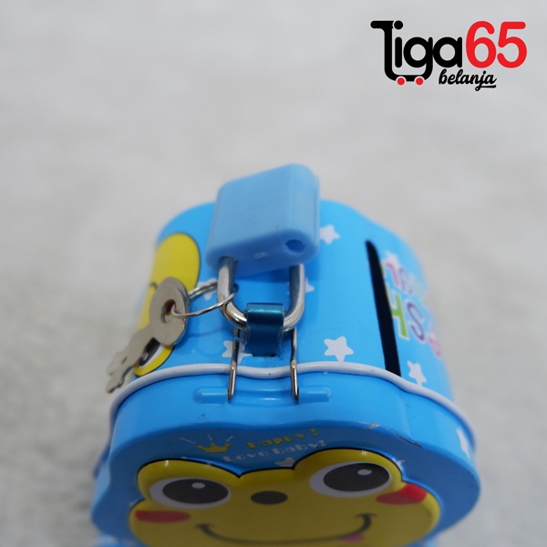 365 COIN BANK #40965 Celengan Gembok / Buka Tutup Karakter Fancy