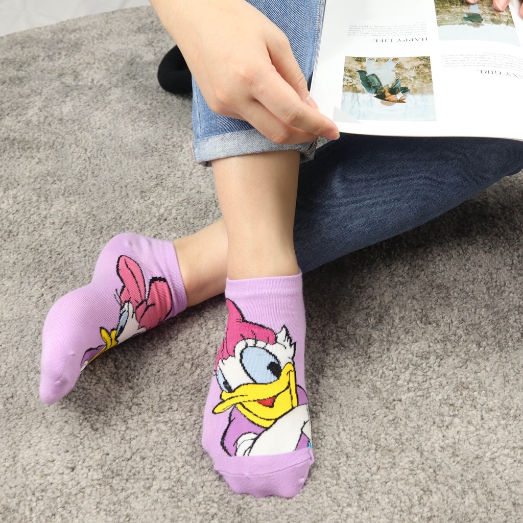 DISNEY STANDARD - Kaos Kaki Pendek Semata Kaki/ Kaos Kaki Ankle Dewasa Wanita-1