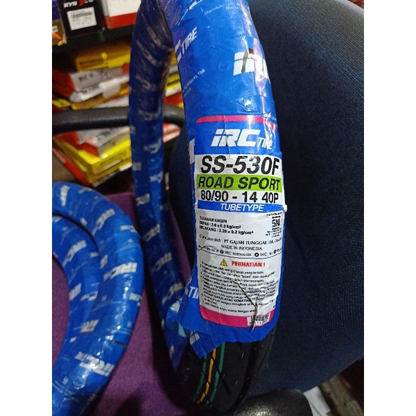ban luar motor irc 80/90-14 TT non tubles buat motor beat, beat F1, beat Esp, beat pop, Vario lama, 
