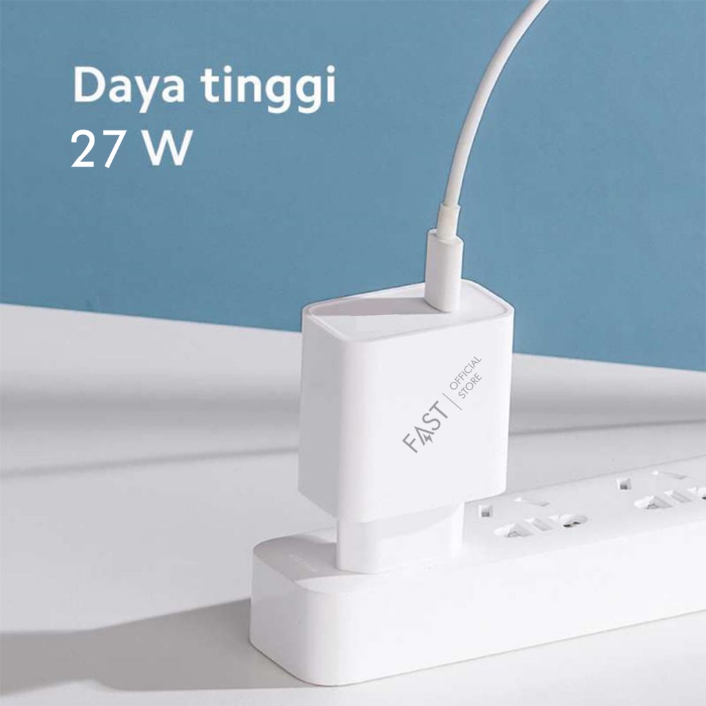 FAST CHARGER XIAOMI 27W ORIGINAL FAST CHARGING TYPE C