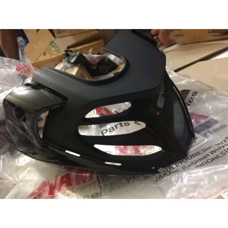 UNDERCOWL COVER TUTUP MESIN BAWAH VIXION R HITAM ORIGINAL