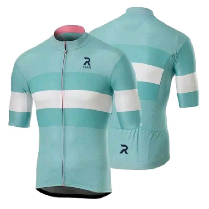 Jersey import sepeda baju seragam bahan dry fit nyaman. casteli r star team sky cannondale giant baju bersepeda