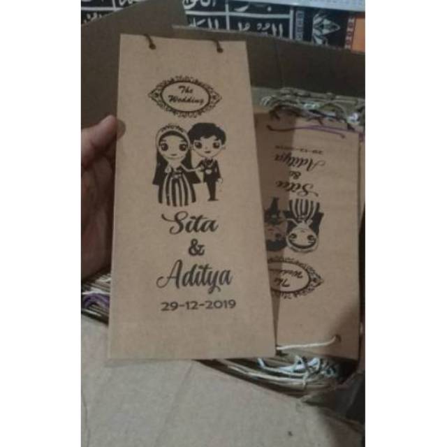 

Paperbag sablon untuk telenan atau centong