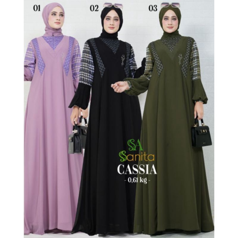 GAMIS CASIA BY SANITA ORI✨