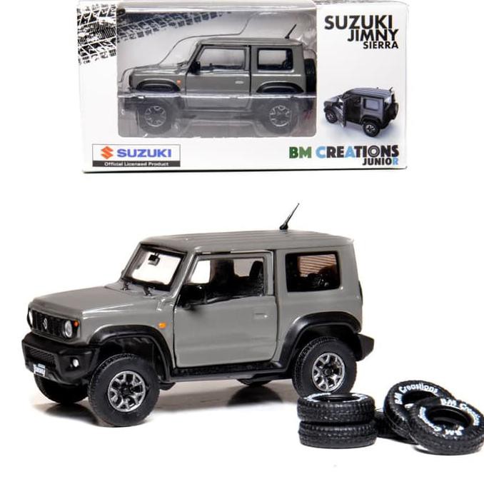 Bm Creations 1/64 Suzuki Jimny Sierra Medium Gray - Termurah 
