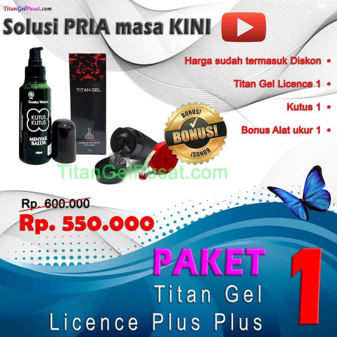 

PAKET 1 TINTA GEL LICENCE PLUS PLUS 1