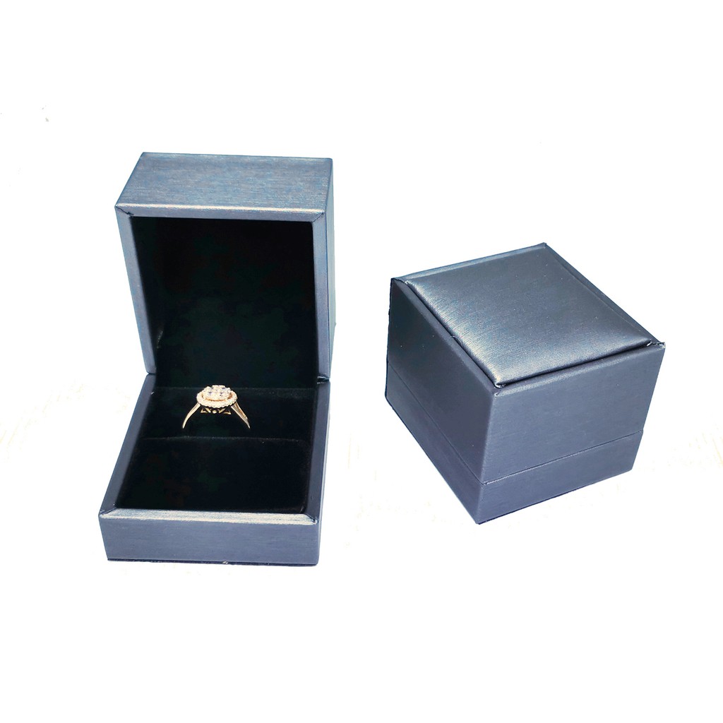 Kotak Cincin Mewah Ring Box Tersedia Empat Warna Tempat Perhiasan Jewelry Murah Unik Lucu Seserahan Pernikahan PerkawinanTunangan Kawin Mahar Bahan Kulit Sintetis