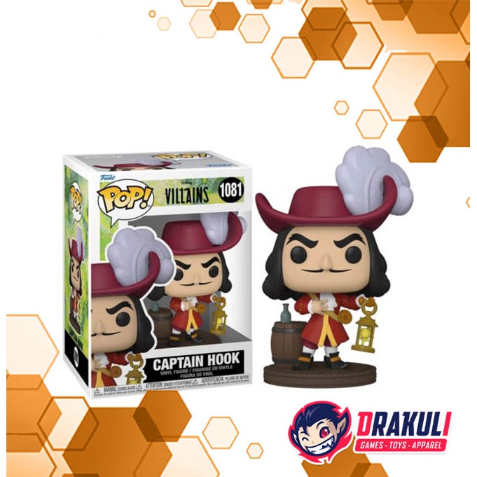 Toys Funko Pop! Disney Villains – Captain Hook