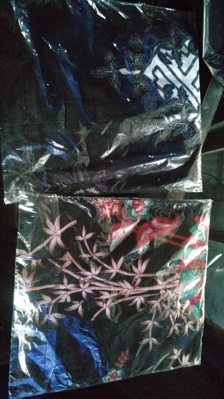 Kemeja Batik Lz2006 Menara Coklat Terbalik