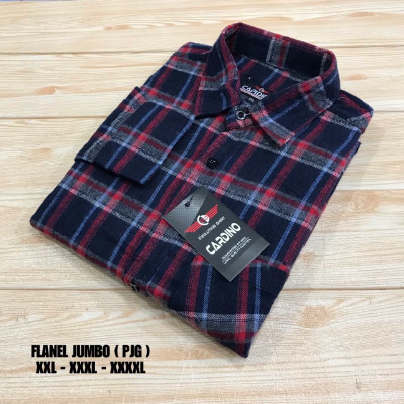 flanel pria jumbo panjang  XXL XXXL XXXXL - kemeja flanel big size lengan panjang premium - flanel jumbo lengan panjang import motif kotak kotak distro terbaru 2022 2xl 3xl 4xl