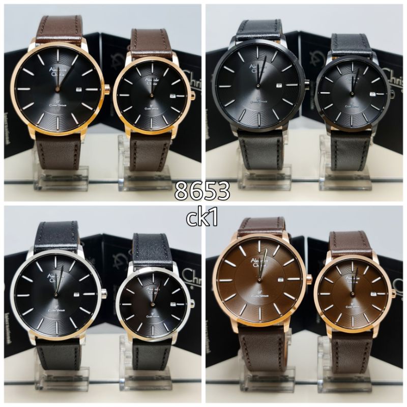 Jam Tangan Couple Alexandre Christie AC8653 ORIGINAL BERGARANSI RESMI