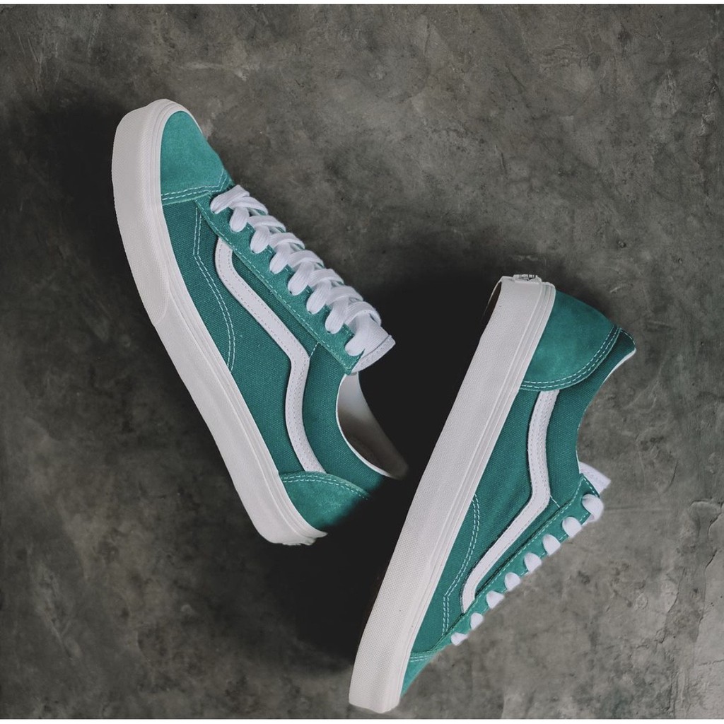 Style 36 Green/Marshmallow Vans