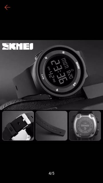 JAM TANGAN SKMEI 1445  ORIGINAL UNISEX