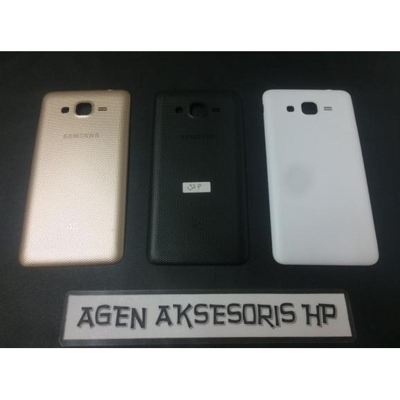 Backdoor Samsung J2 Prime J2P ON2 2016 5 inchi Case Tutup Belakang HP - Hitam
