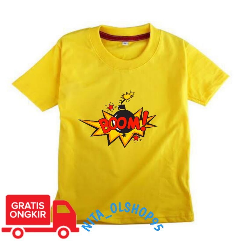 baju anak bomberman , baju anak karakter