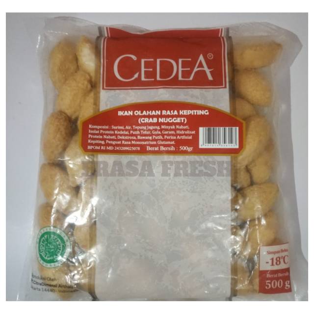 

Cedea Crab Nuget 500gr / Nuget kepiting