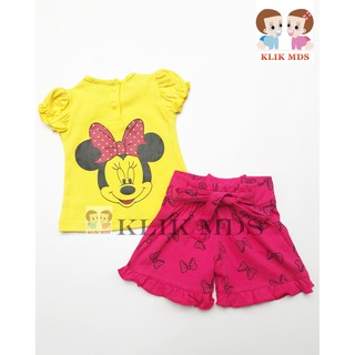 Klik Mds Setelan Baju  Anak Bayi  Perempuan  Motif Karakter 