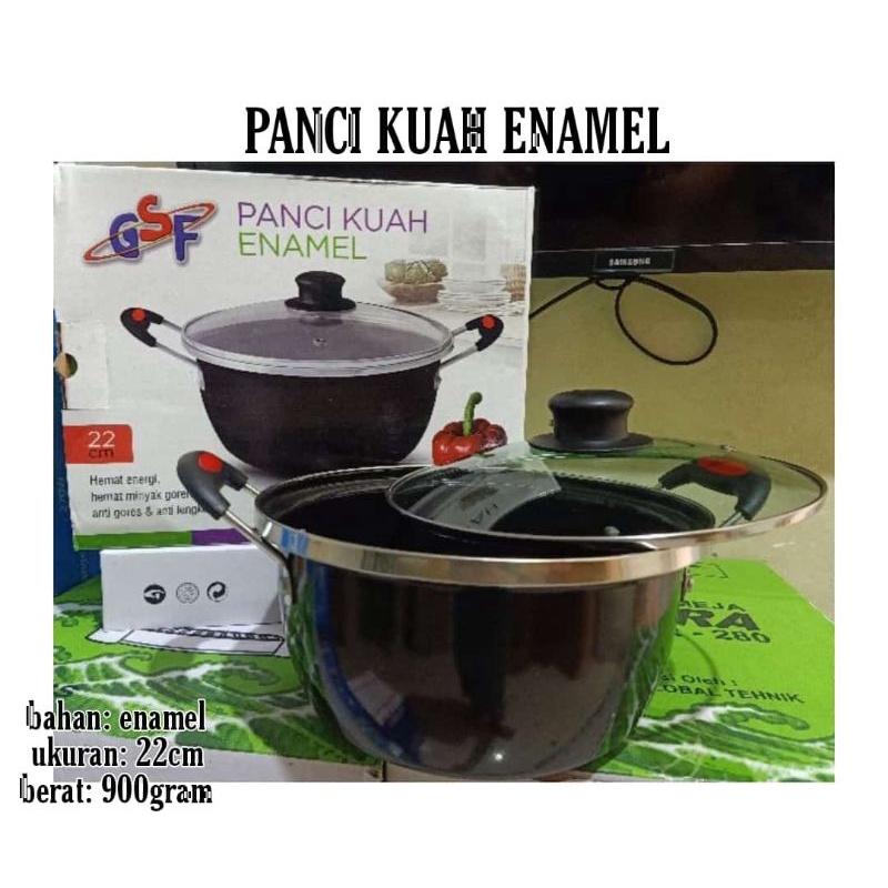 PANCI KUAH ENAMEL