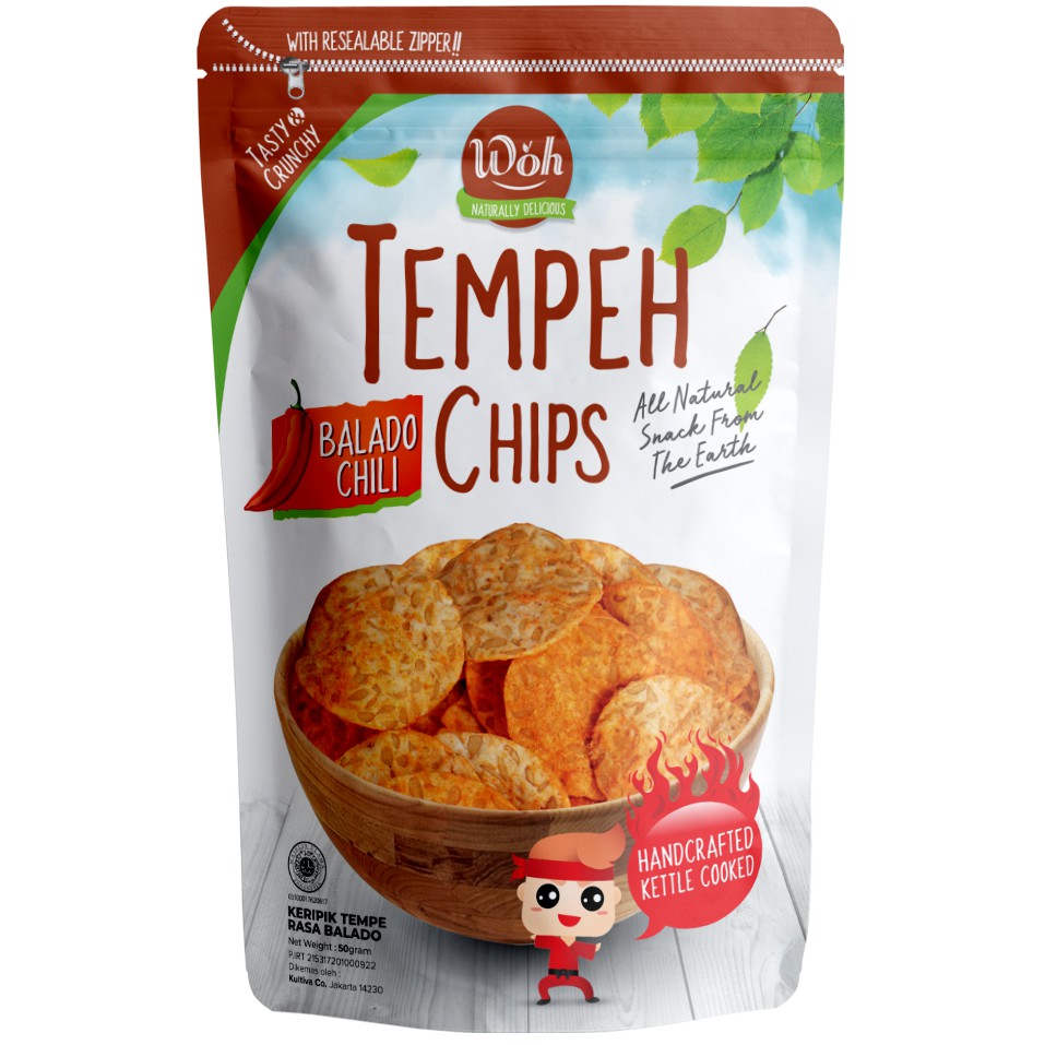 

Woh Keripik Tempe Rasa Balado