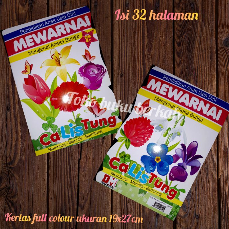 BUKU SERI PAUD MEWARNAI 32 HALAMAN 19×27CM