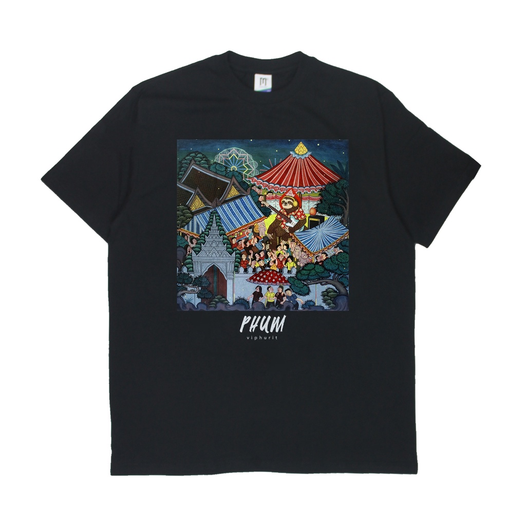 Kaos PHUM VIPHURIT  Healing House Tshirt Band Merchandise Alternatif Indie