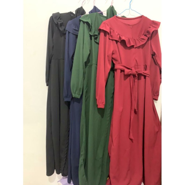 setcel long tunik/ gamis setcel