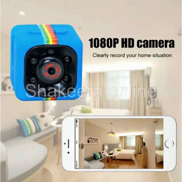Shakeera online - Kamera Spy Hidden Camera Mini SQ11 Full HD 1080P Mobil DV DVR