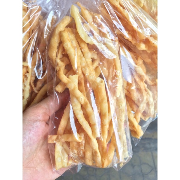 

Kerupuk Stik Pangsit Panjang Rasa Bawang Khas Selatpanjang / Krupuk / Kripik