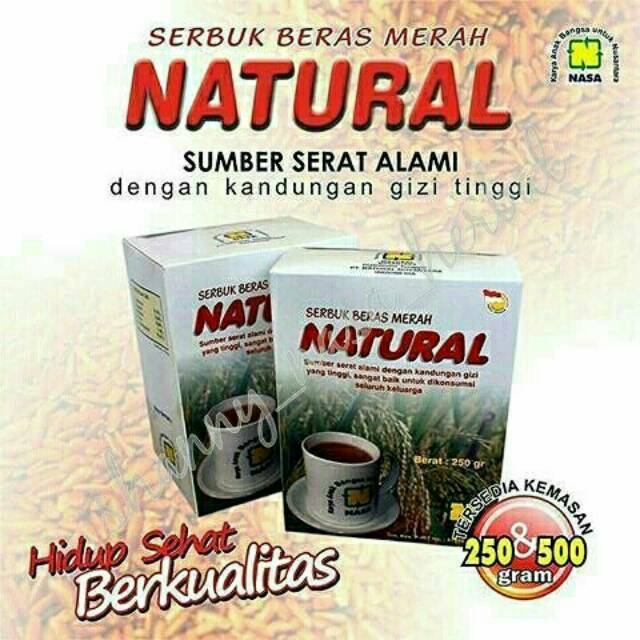 

SERBUK BERAS MERAH NATURAL ASLI 100% AGEN RESMI NASA