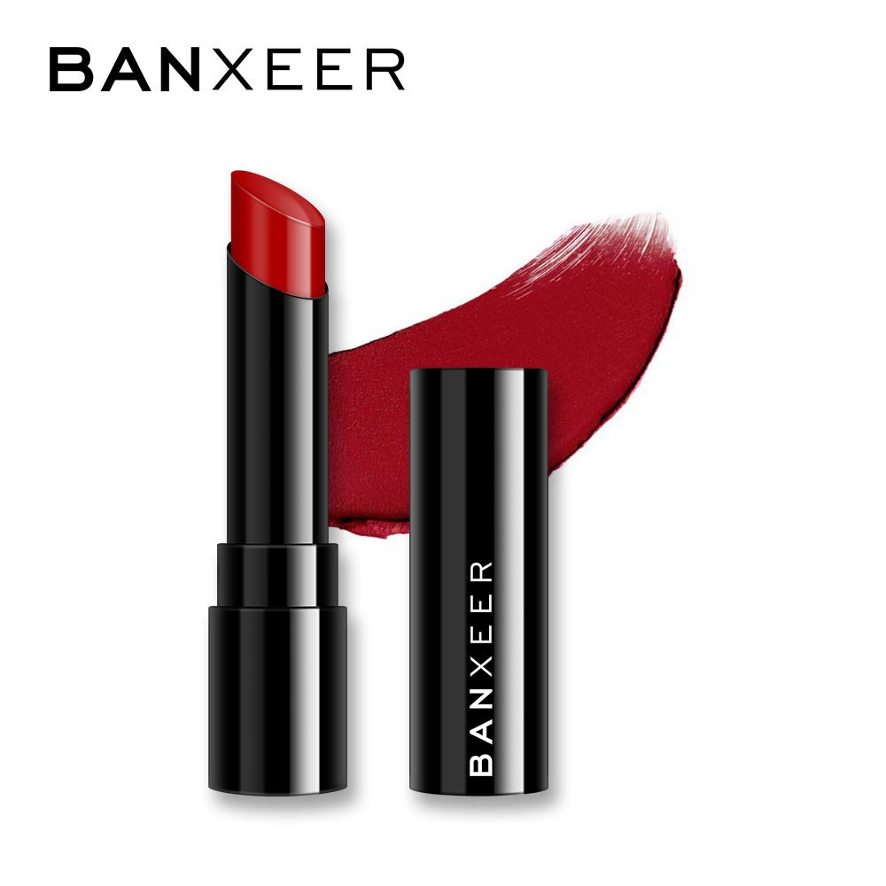 (READY &amp; ORI) Banxeer 12 Colors Matte Lipstick Lipstik Maverick Taboo Elegant Eternal - BX01 BX 01