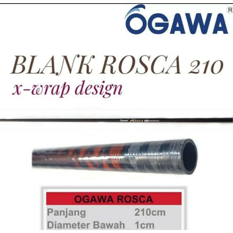 blank carbon ogawa rosca 210 max drag 9kg