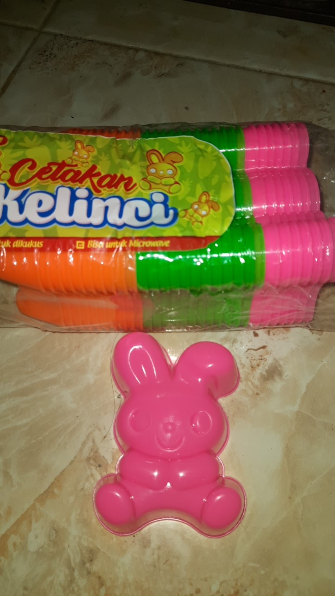 Cetakan Kue Karakter | Cetakan Coklat Puding Cake Nasi Bento Kelinci