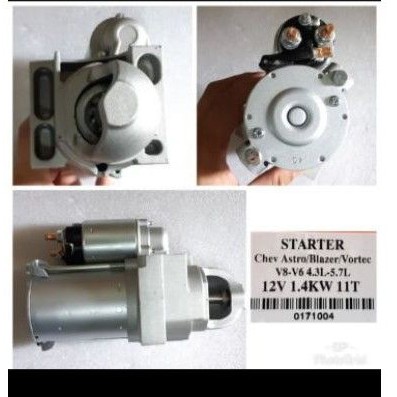 Dinamo Starter Stater Chevrolet Astro Blazer Vortec V8 V6 12V 1.4KW 11T