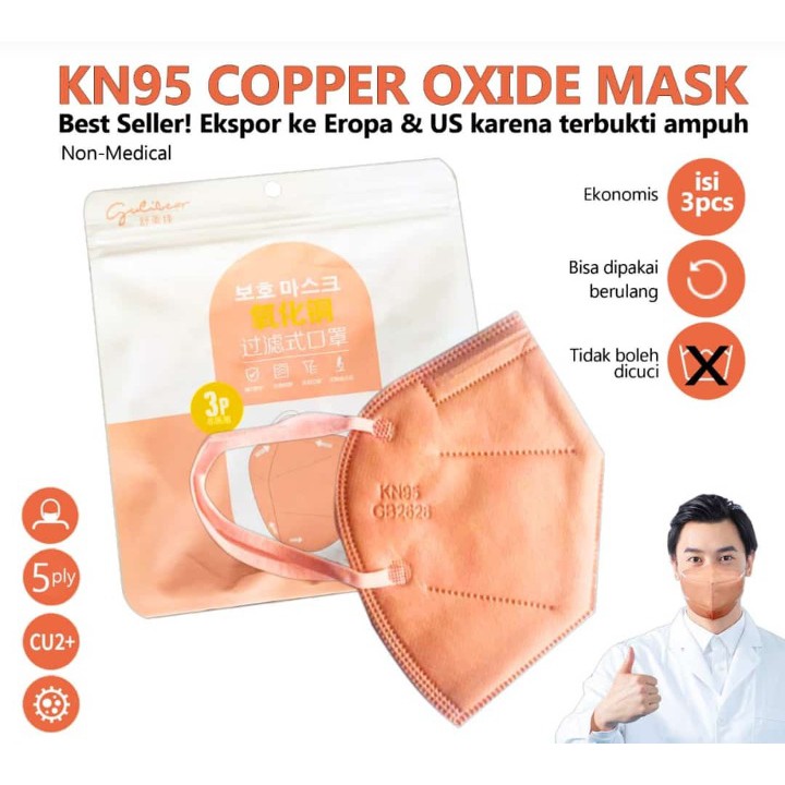 KN95 COPPER OXIDE MASK (READY)
