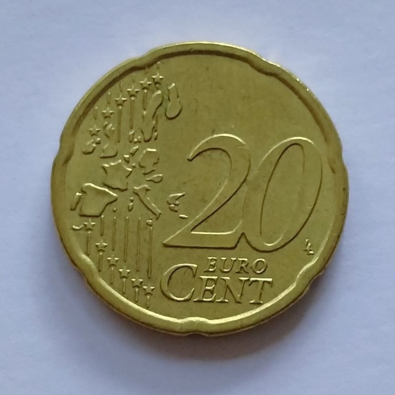 Koin asing 20 cent Euro Austria 2002