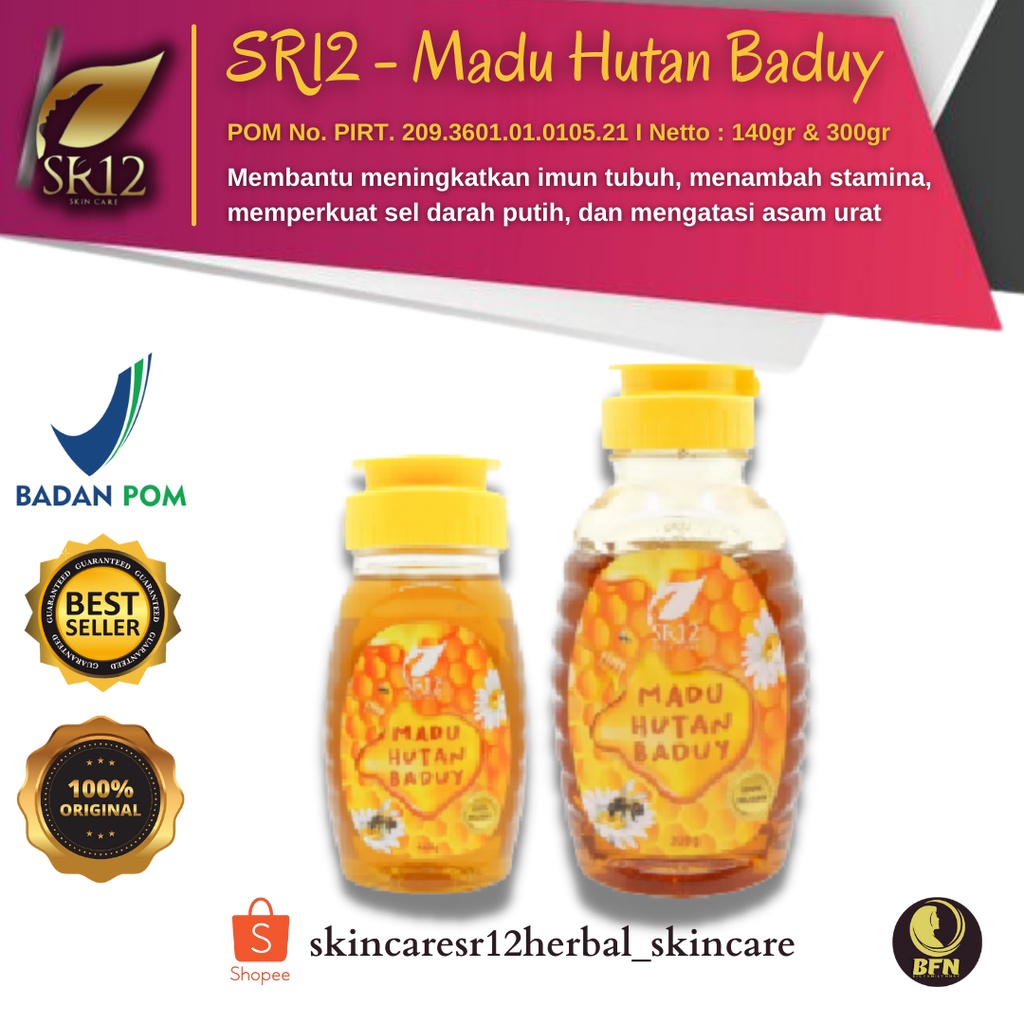 

MADU HUTAN BADUY Var 140gr dan 300gr | SR12 Bogor