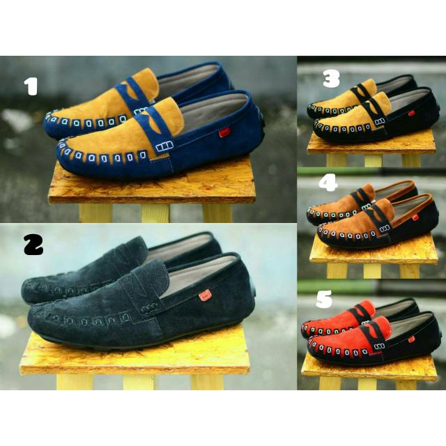 DISKON DR. KEVIN MEN CASUAL SHOES SLIP ON 13184 - BLACK SLIP ON PRIA