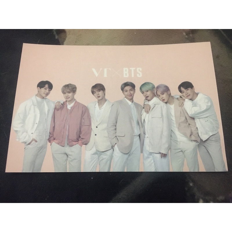 BTS Postcard - VT Cosmetics
