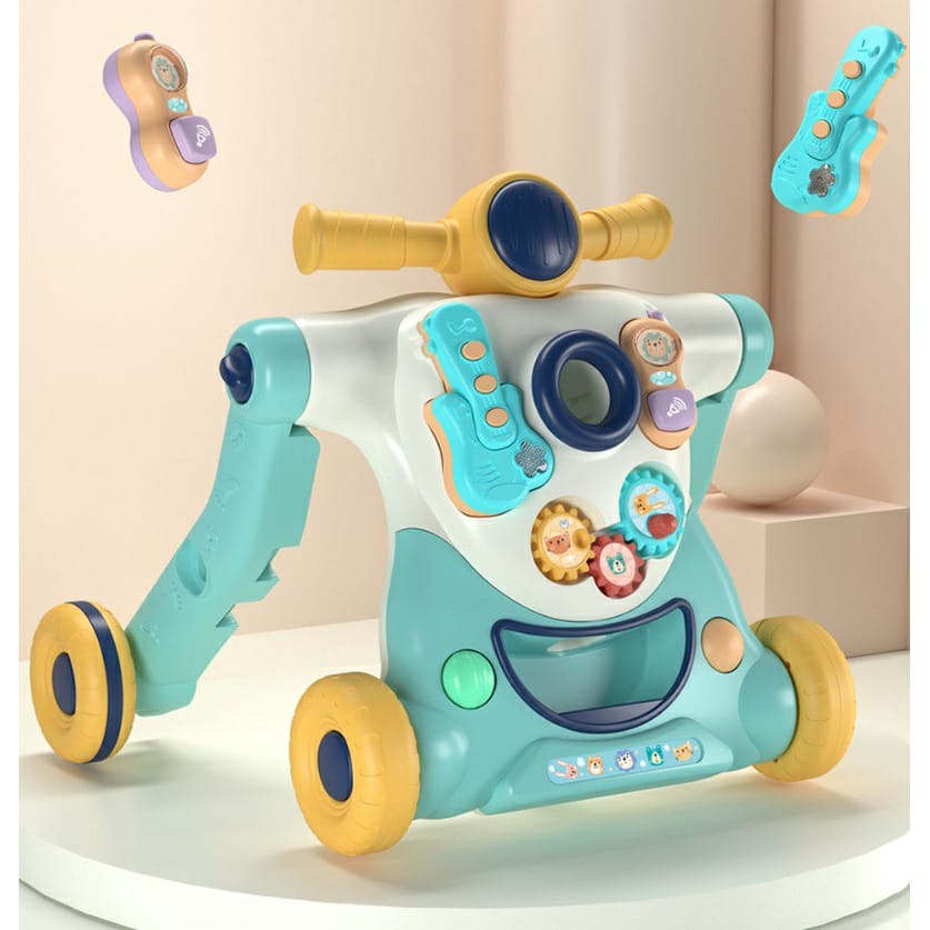 Mastela Activity / Push Music Walker - Baby Walker dengan musik 3in1 Mode, Play and Learn