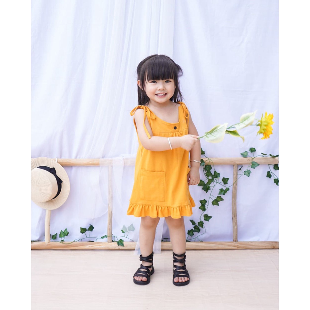 PROMO 7.7 PROMO BAJU LEBARAN MURAH BONZER BABY FELICE DRESS DRESS ANAK BAJU ANAK SETELAN FASHION PEREMPUAN 6 - 24 BULAN