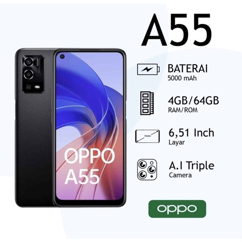 Samsung A55 RAM 4/64 GARANSI RESMI OPPO INDONESIA