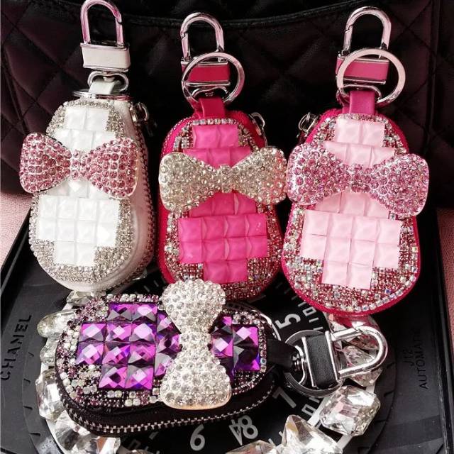 Dompet pita  kunci mobil Gantungan kunci mobil stnk dompet kunci mobil stnk dompet kunci mobil pita blink Gantungan Kunci STNK Sarung Dompet Remote Kunc