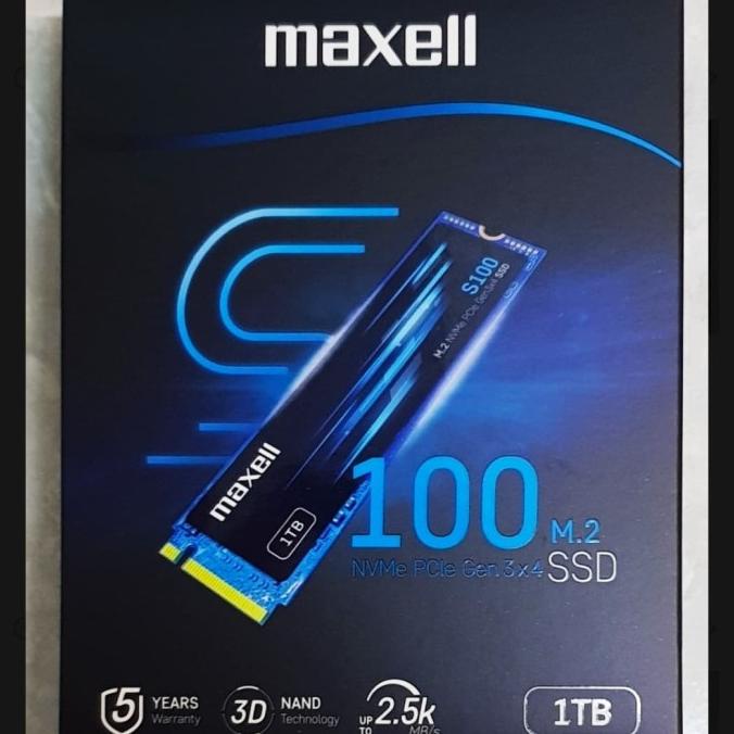 best seller] SSD MAXELL NVME 1TB M2 1TB M.2 PCI EKSPRESS PCIe Gen 3x4
