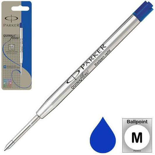 

refill isi ulang Parker ukuran 1.0 M warna BIRU - Biru