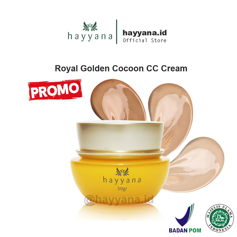 Hayyana Skincare CC Cream - Foundation - Alas Bedak
