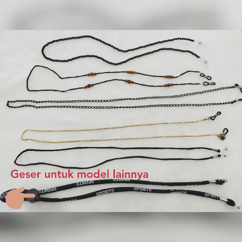 rantai kacamata/tali kacamata