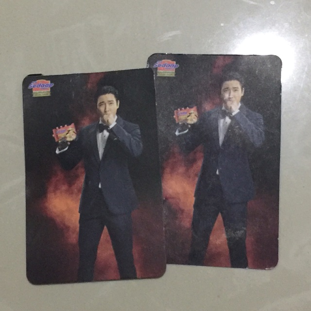 mie sedaap siwon choi photocard only